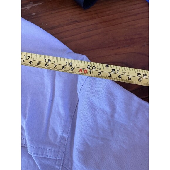 Wavvy Jacket Women Size M Purple Cotton Long Sleeve Pocket Collared Button Down - Picture 8 of 8